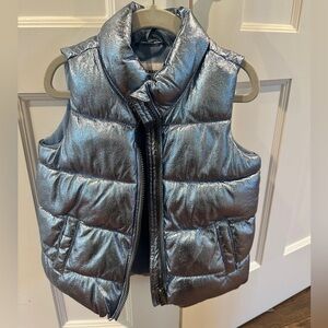 Old Navy 4T Metallic Puffer Vest